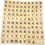 100Pcs Scrabble Letters - Wooden Tiles Art Game Alphabet Learning Words Craft