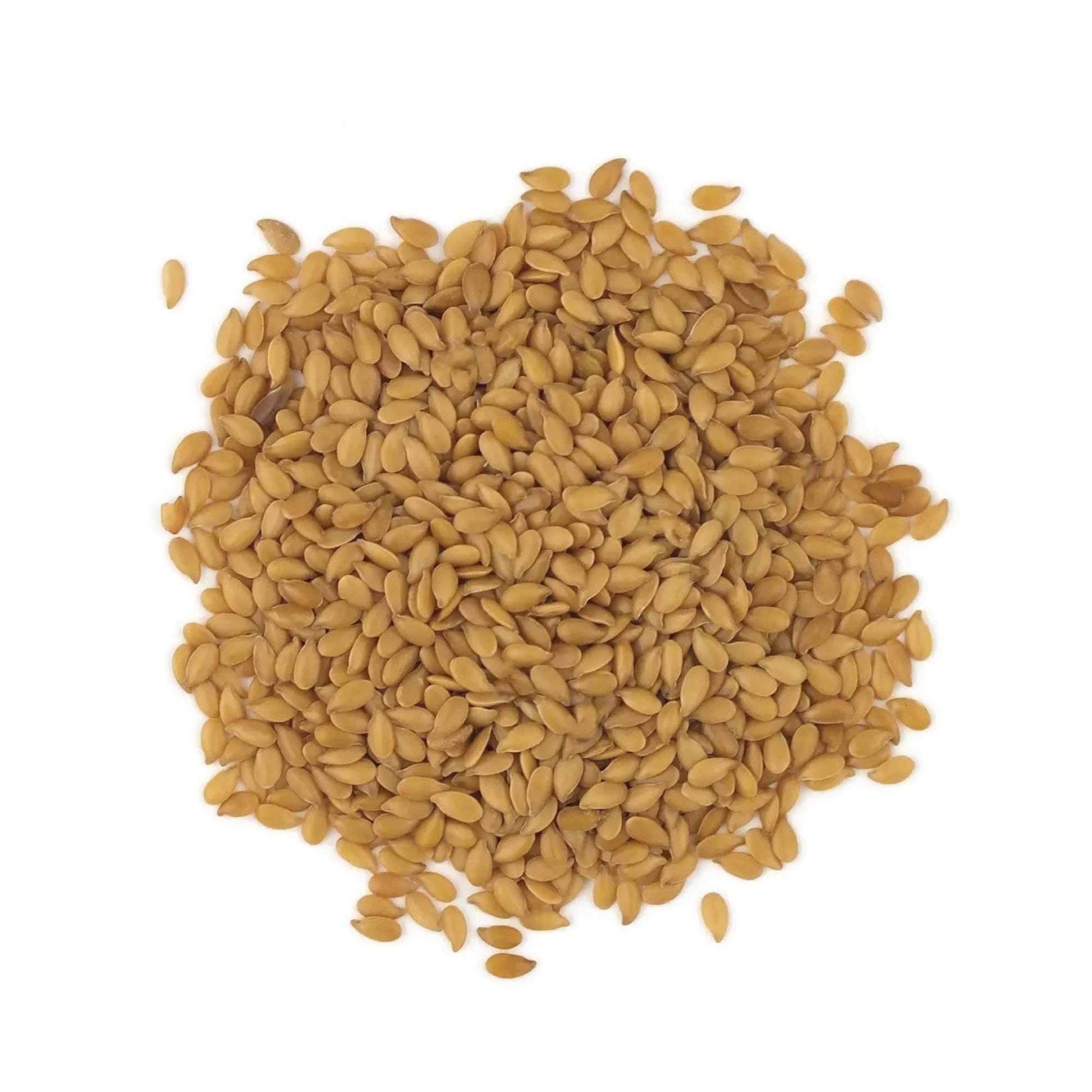 100g Organic Golden Linseed Flaxseed Whole Grain Flax Seed No GMO Omega3 6 Fibre