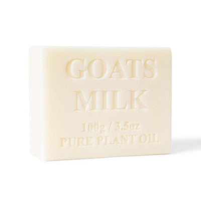 100x 100g Goats Milk Soap Bars - Natural Creamy Scent Pure Australian Skin Care