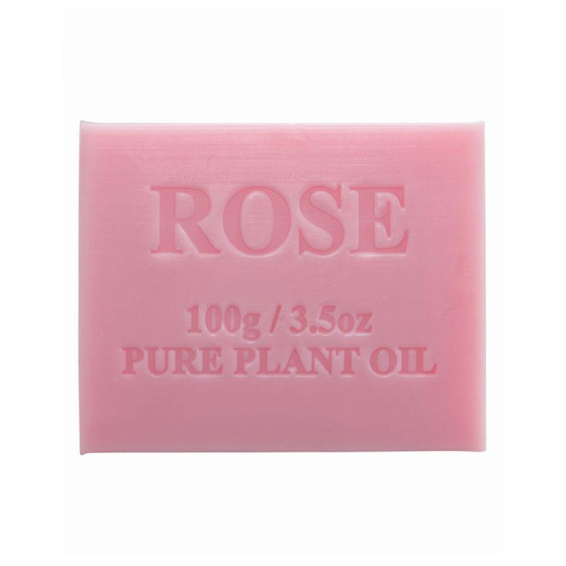 100x 100g Plant Oil Soap Rose Scent Pure Natural Vegetable Bar Base Australian