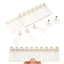 100x Cattle Ear Tags 5x2cm Set - Mini White Blank Pig Goat Livestock Label