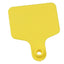 100x Cattle Ear Tags 6x7cm Set - Medium Yellow Blank Cow Sheep Livestock Label
