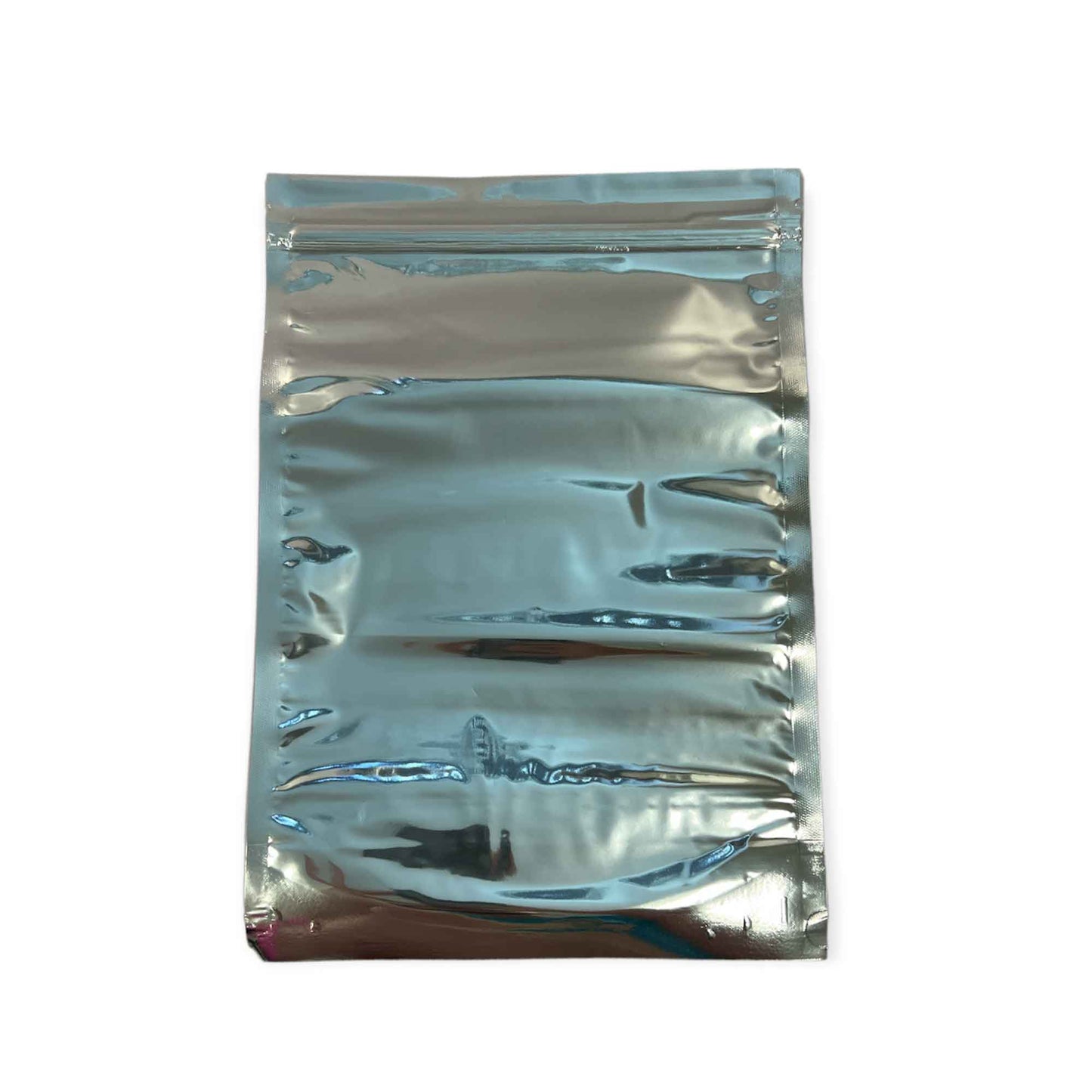 100x Resealable Aluminium Pouches - Windowed Zip Close Standing Food Storage Bag