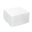 100x Takeaway Cake Box 9x9x4 Inches - Square Folding White Dessert Packaging