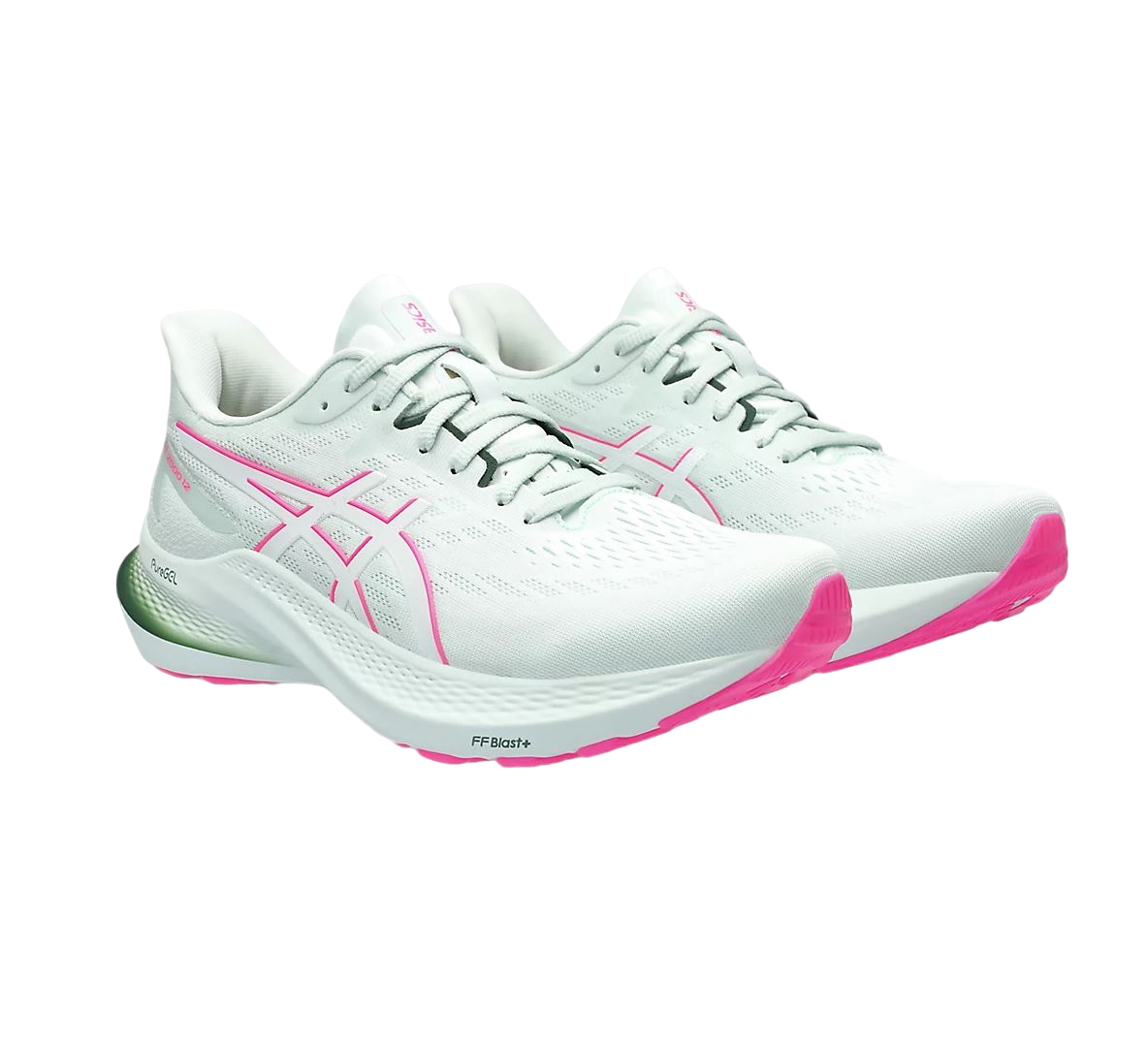 Womens Asics Gt-2000 12 Aqua/White Athletic Running Shoes