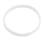 101mm Flat No-Lip Gasket Seal Compatible with Nutri Ninja 600W Cups - White