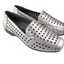 Womens Homyped Lizzy Platinum Sandals Slip On Shoes Flats