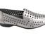 Womens Homyped Lizzy Platinum Sandals Slip On Shoes Flats