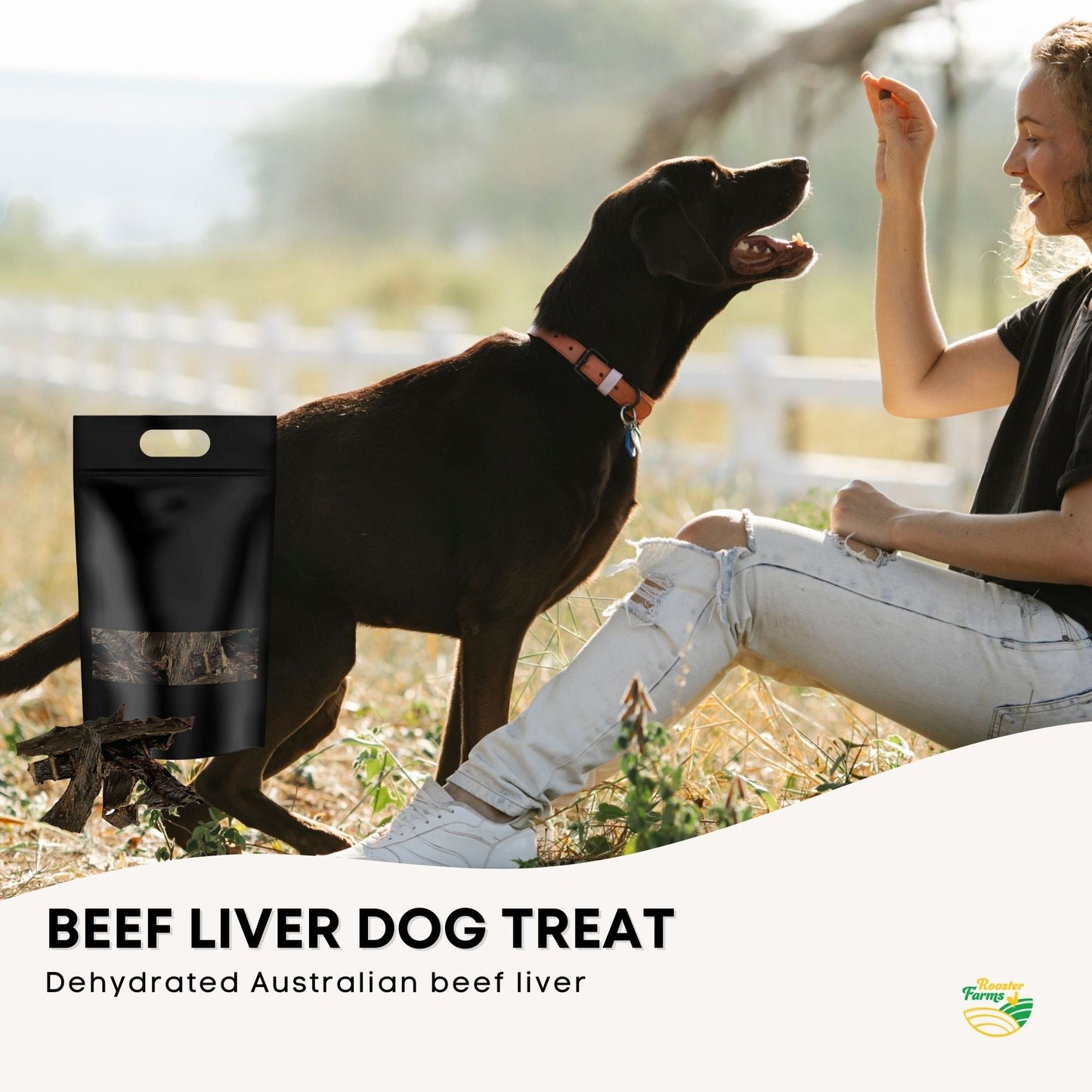 10Kg Dog Treat Beef Liver Pieces - Dehydrated Australian Healthy Puppy Chew