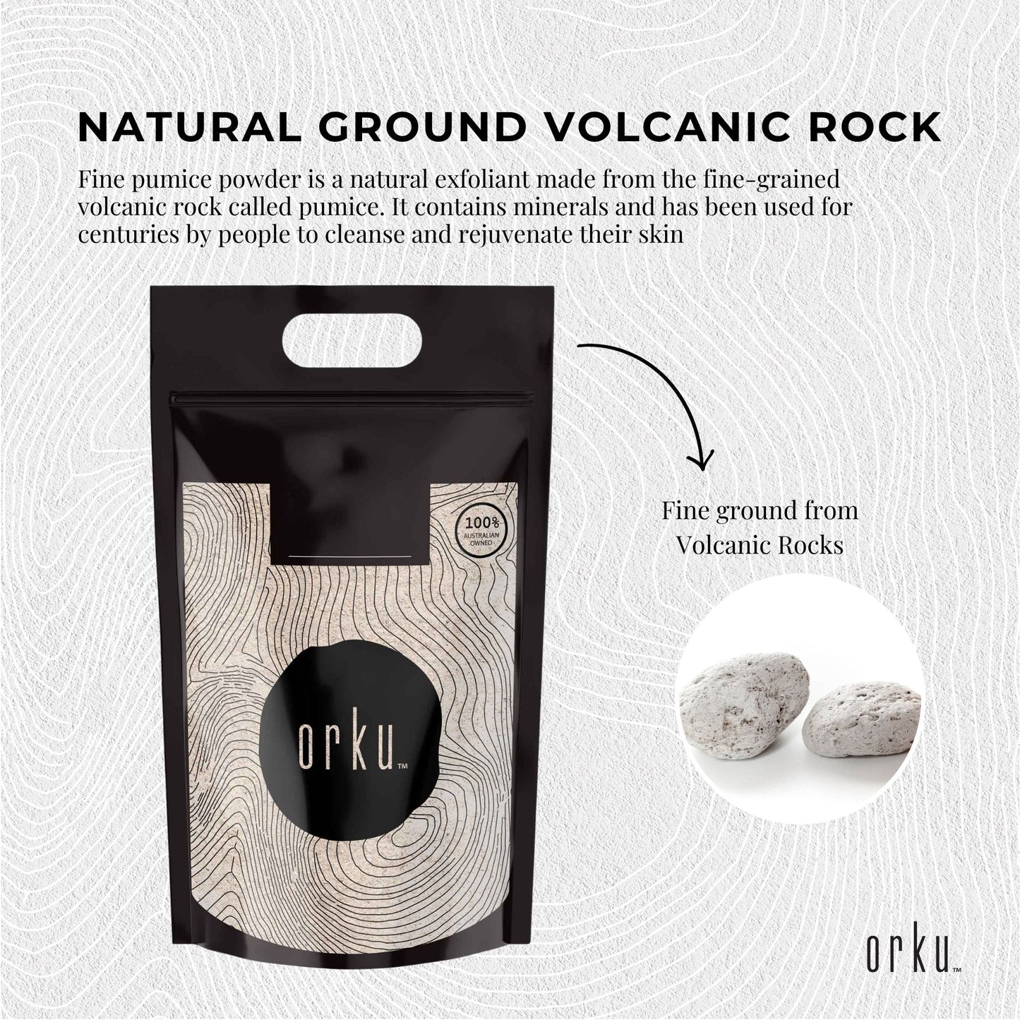 10Kg Ground Pumice Stone Granular Powder Eco Exfoliant Body Scrub Soap Additive