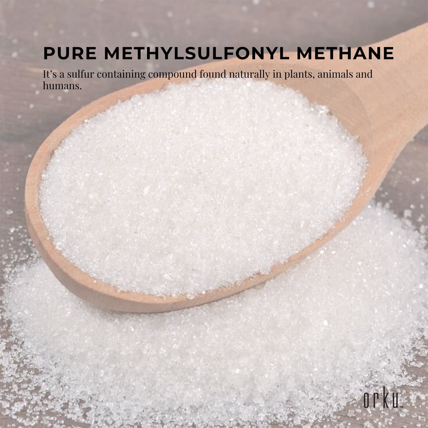 10Kg MSM Powder or Crystals Tub - 99% Pure Methylsulfonylmethane Dimethyl Sulfone