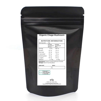 10Kg Organic Chaga Mushroom Powder - Supplement Inonotus Obliquus Health Food