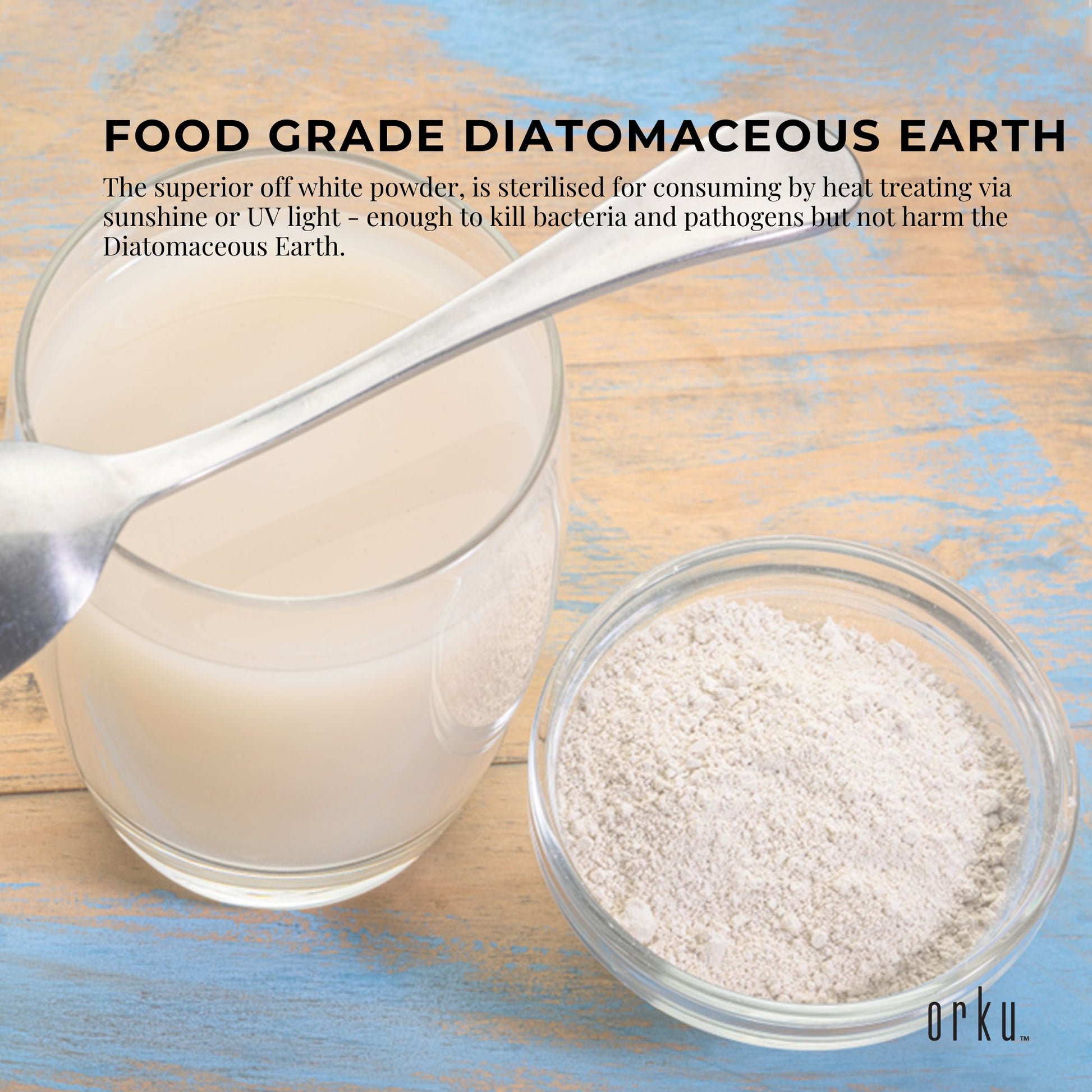 10Kg Organic Fine Diatomaceous Earth - Food Grade Fossil Shell Flour Powder
