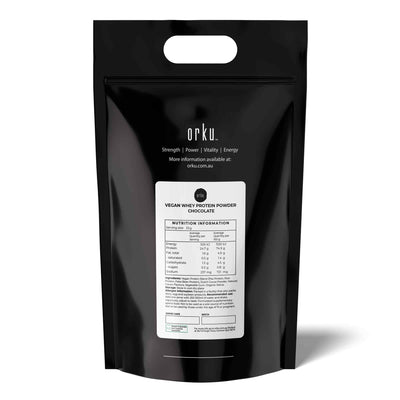 10Kg Vegan Whey Protein Powder Blend - Chocolate Plant WPI/WPC Supplement