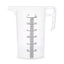 10x 3L Measuring Jug Heavy Duty Clear Plastic Propylene Food Grade BPA 5 Pro-Jug