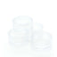 10x 3ml Lip Balm Containers Jars + Lids - Small Cosmetic Cream Sample Pot