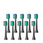 10x Electric Toothbrush Head Replacement Attachment Green AOE04