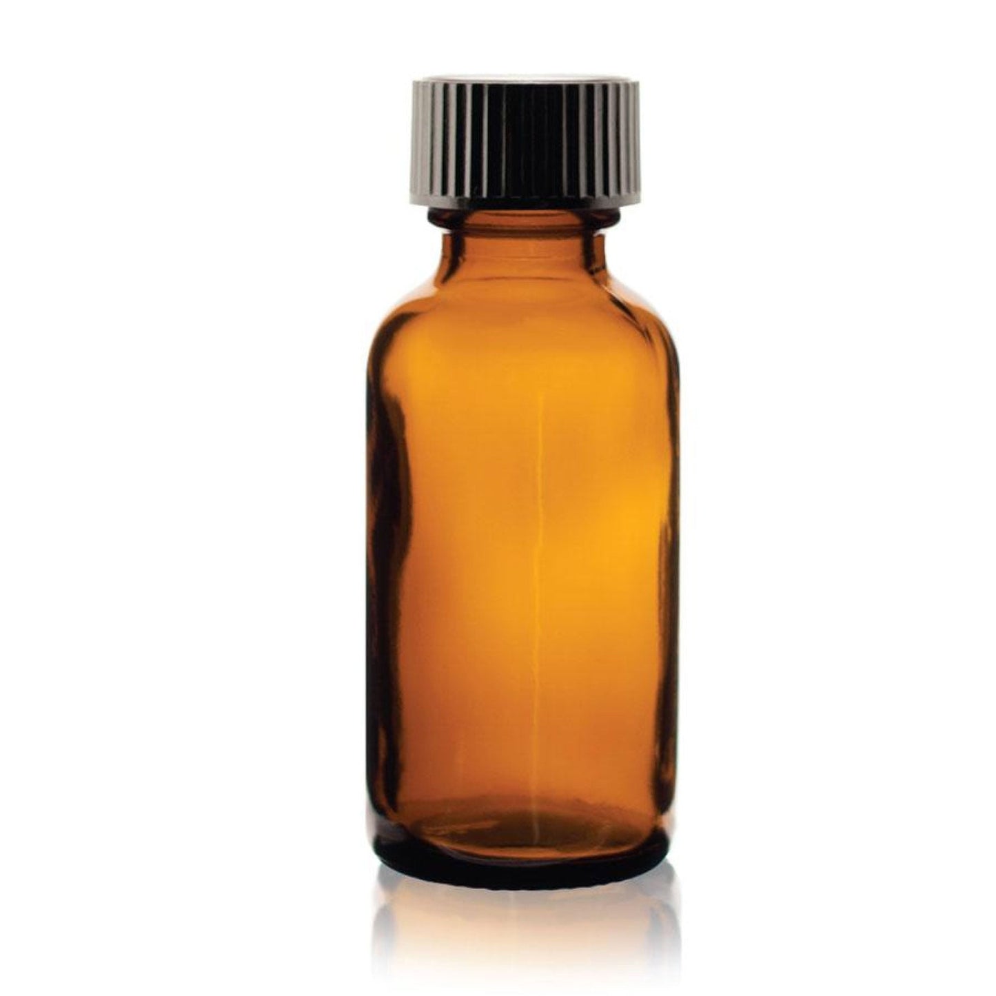 110x 30ml Amber Glass Bottles Orifice Reducer Dispensing Cap Essential Oil Bulk