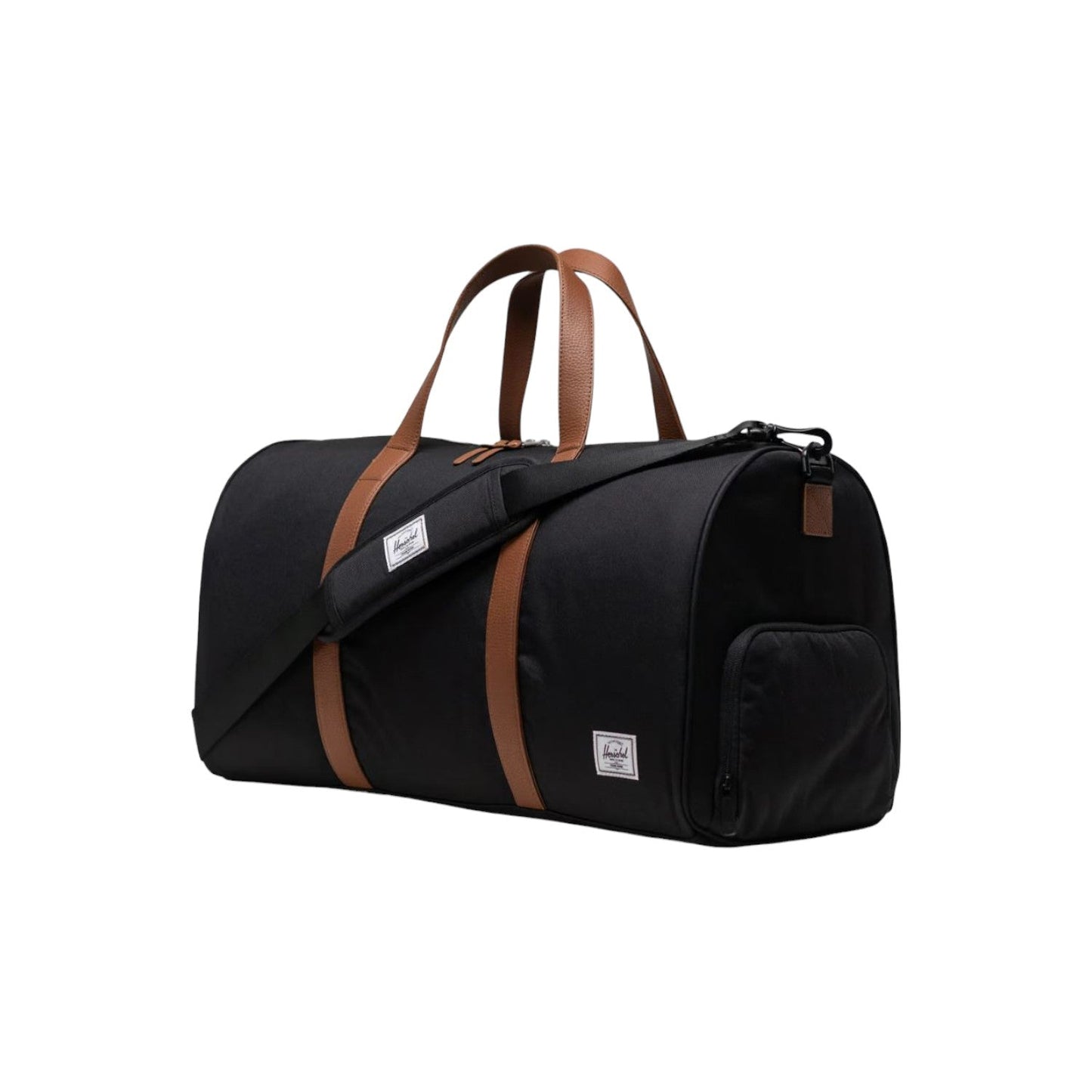 Unisex Herschel Novel Duffle Bag 43L Black Travel Bag