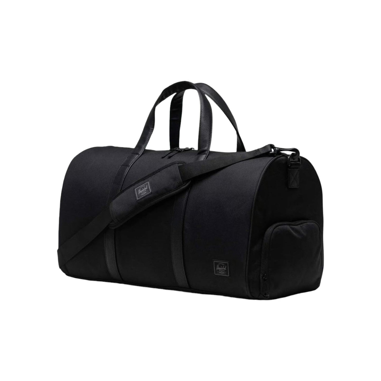 Unisex Herschel Novel Duffle Bag 43L Black Tonal Travel Bag