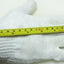 12 Pairs / 24 Pcs White Red Work General Purpose Poly/Cotton Yarn Elastic Gloves