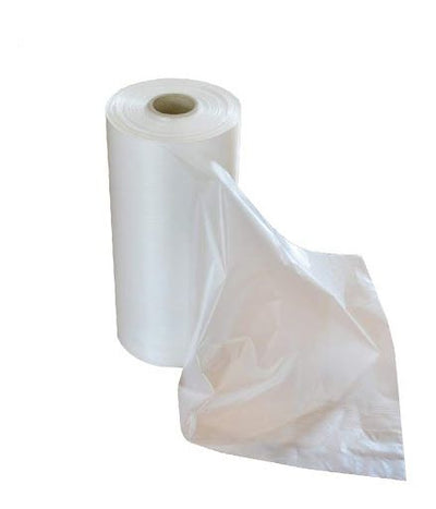 12 X Clear Produce Roll Bags Heavy Duty Freezer Plastic Supermarket Bag