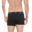 12 X Kappa Mens Black/Black Boxer Shorts Comfy Trunks