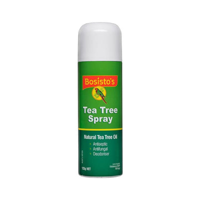 125g Bosisto's Tea Tree Oil Spray Natural Antiseptic Antifungal Deodoriser