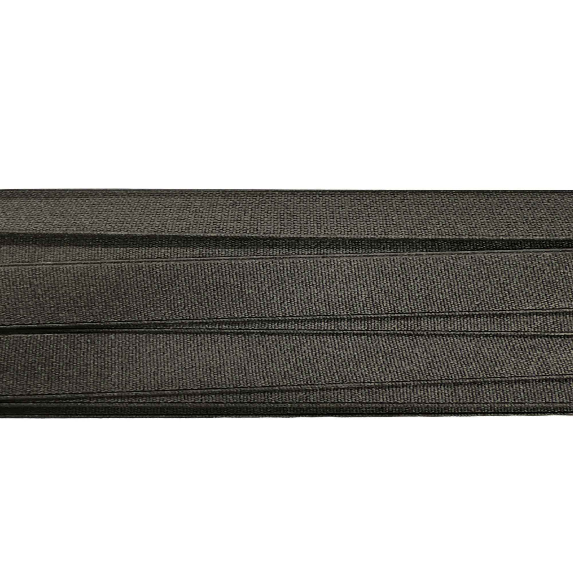 12mm Black High Density Elastic Roll 40m - Birch Sewing Fabric Polyester Craft