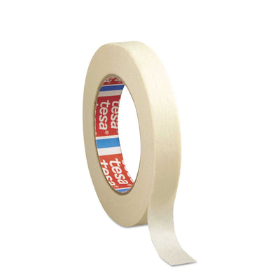 12x Tesa Masking Tape 18mmx50m - General Purpose Packaging Adhesive 53123