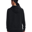 Womens Under Armour Black/White Rival Fleece Logo Hoodie