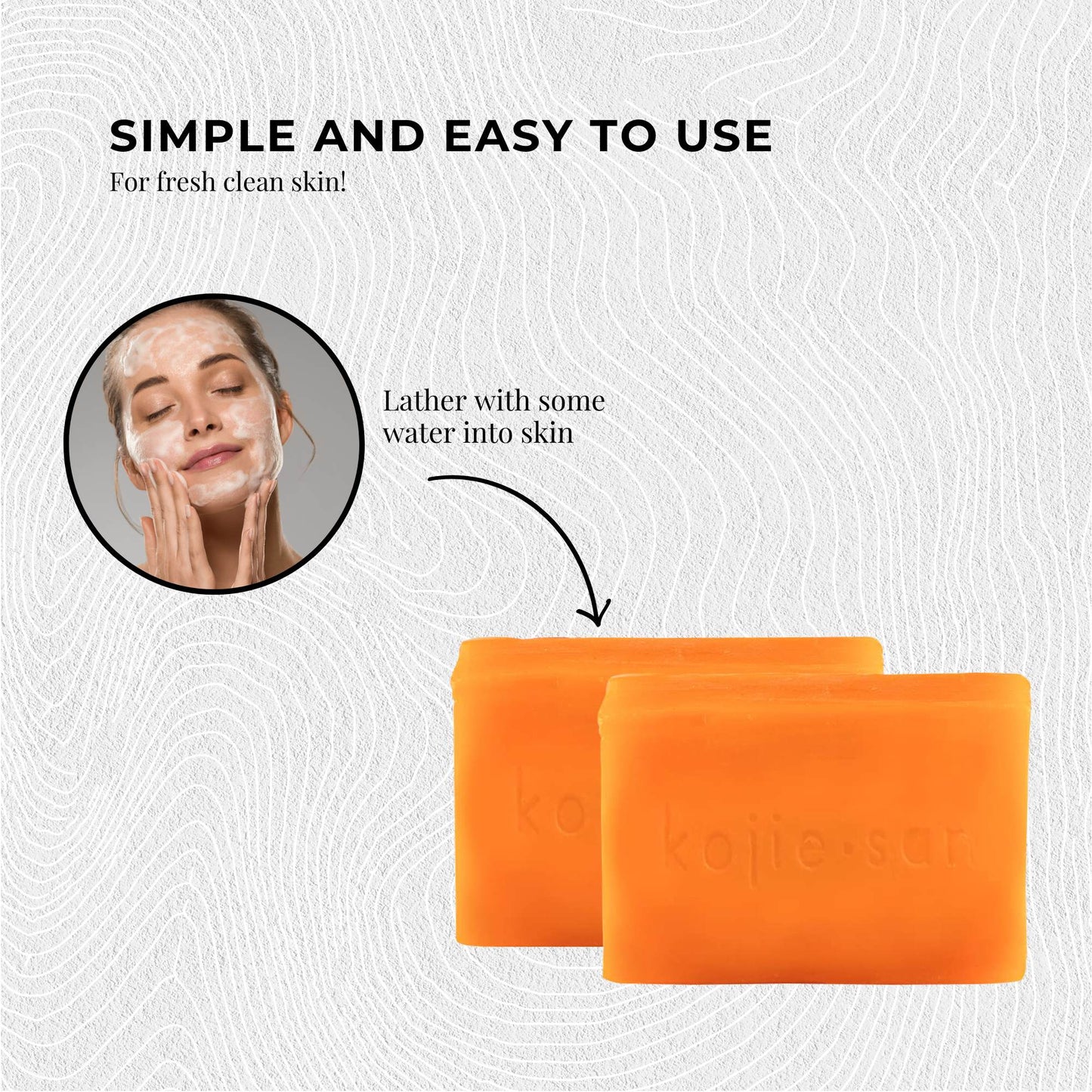 135g Kojie San Soap Bars - Original Kojic Acid Bars - Bulk