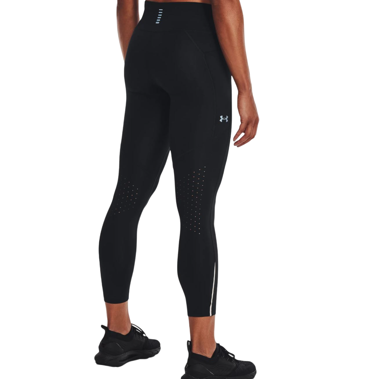 Womens Under Armour Fly Fast 3.0 Ankle Black Leggings