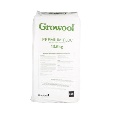 13.6Kg Premium Floc - Rockwool Growing Medium Plant Fruit Flower Growool