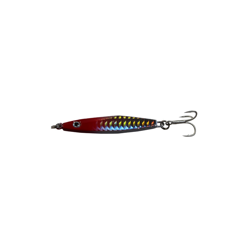 15 X 21G Fishing Lures Metal Slice Micro Jig Bait Spoon Tackle Salmon Mackerel