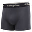 15 X Mens Kinggee Bamboo Trunks Underwear Charcoal K19005