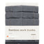 15 X Mens Kinggee Bamboo Trunks Underwear Charcoal K19005
