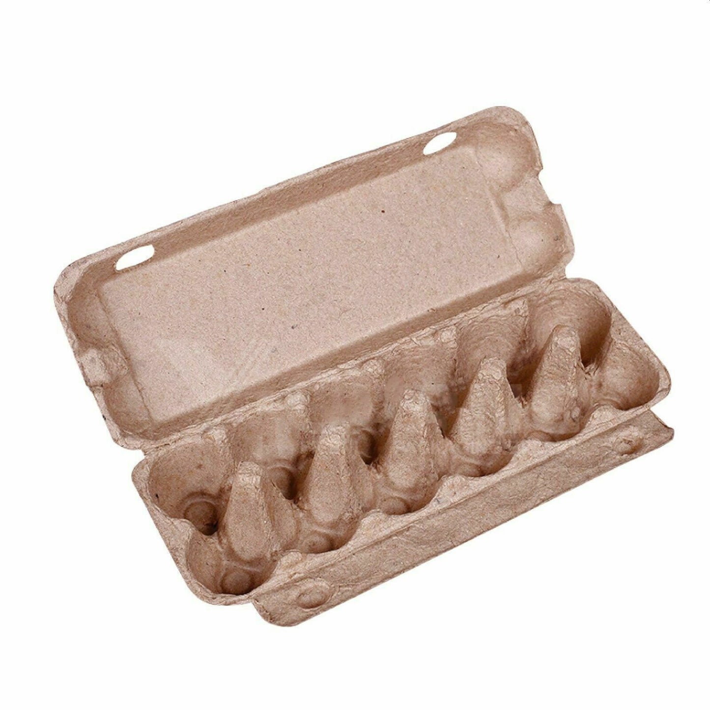 150 X Egg Cartons For 12 Eggs Full Dozen New Carton Brown