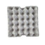 150 X Grey Pocket Egg Trays Cardboard Fillers For 20 Eggs