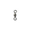 150Pcs X Silver Brass Barrel Fishing Swivel Ball Bearing Tackle Swivels