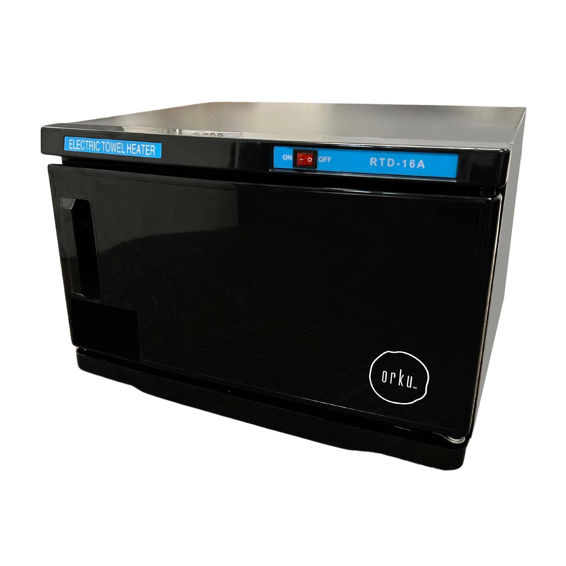 16L Black UV Electric Towel Warmer Steriliser Cabinet Beauty Spa Heat Sanitiser