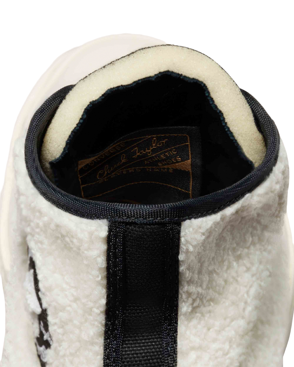 Unisex Converse Chuck 70 Cozy Utility Sherpa High Top Shoe Egret/Black/Egret