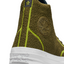 Unisex Converse Renew Remix Chuck 70 High Top Show Dark Moss/Black/Lime Twist