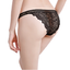 18 X Womens Cotton Front Lace Back Bikini Briefs - Undies Coloured Underwear