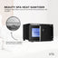 18L Black UV Electric Towel Warmer Steriliser Cabinet Beauty Spa Heat Sanitiser