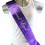 18th, 21st, It's My Birthday Bitches, 18 & Legal 21 Today Girl Party Purple Sash