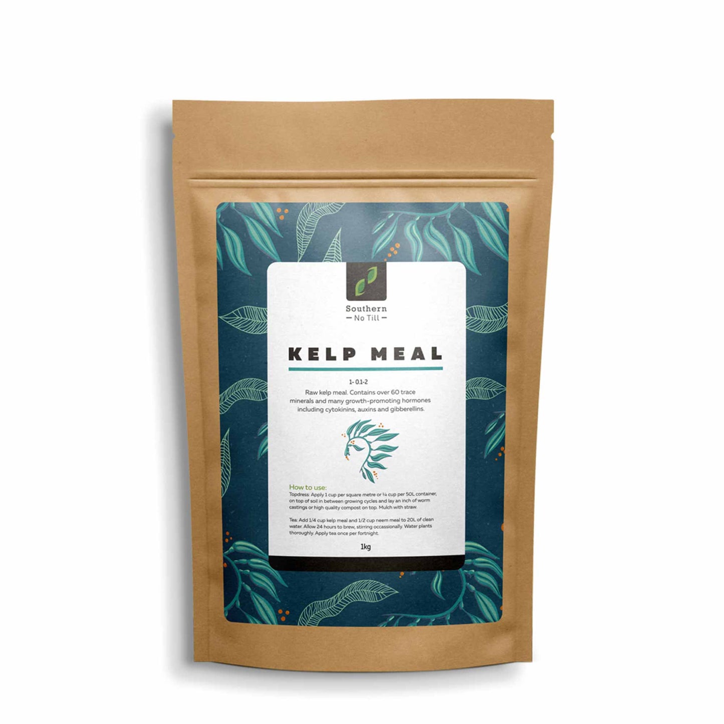 1Kg Kelp Meal Raw Seaweed Plant Growth Hormones Minerals Nutrient Supplement