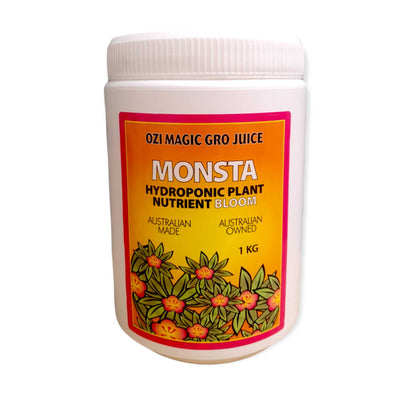 1Kg Monsta Bloom Powder - Hydroponic Plant Fruit Flower Nutrient - Ozi Magic Gro
