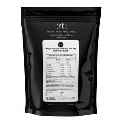 1Kg Whey Protein Powder Isolate - Chocolate Shake WPI Supplement