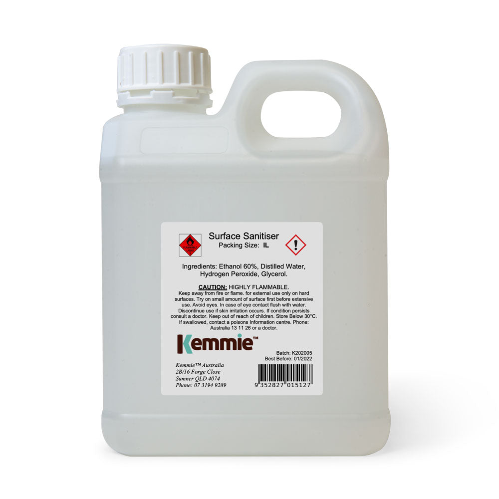 1L Surface Disinfectant Cleaner Sanitiser Refill Alcohol Sanitizer Bulk Spray
